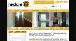 Desktop Screenshot of callmcclure.com